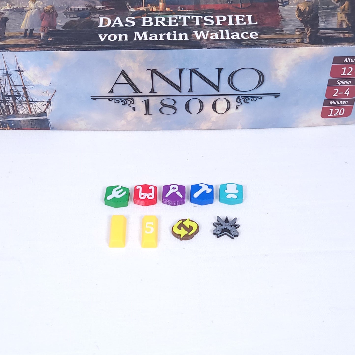 Token Gesamtset passend für ANNO 1800