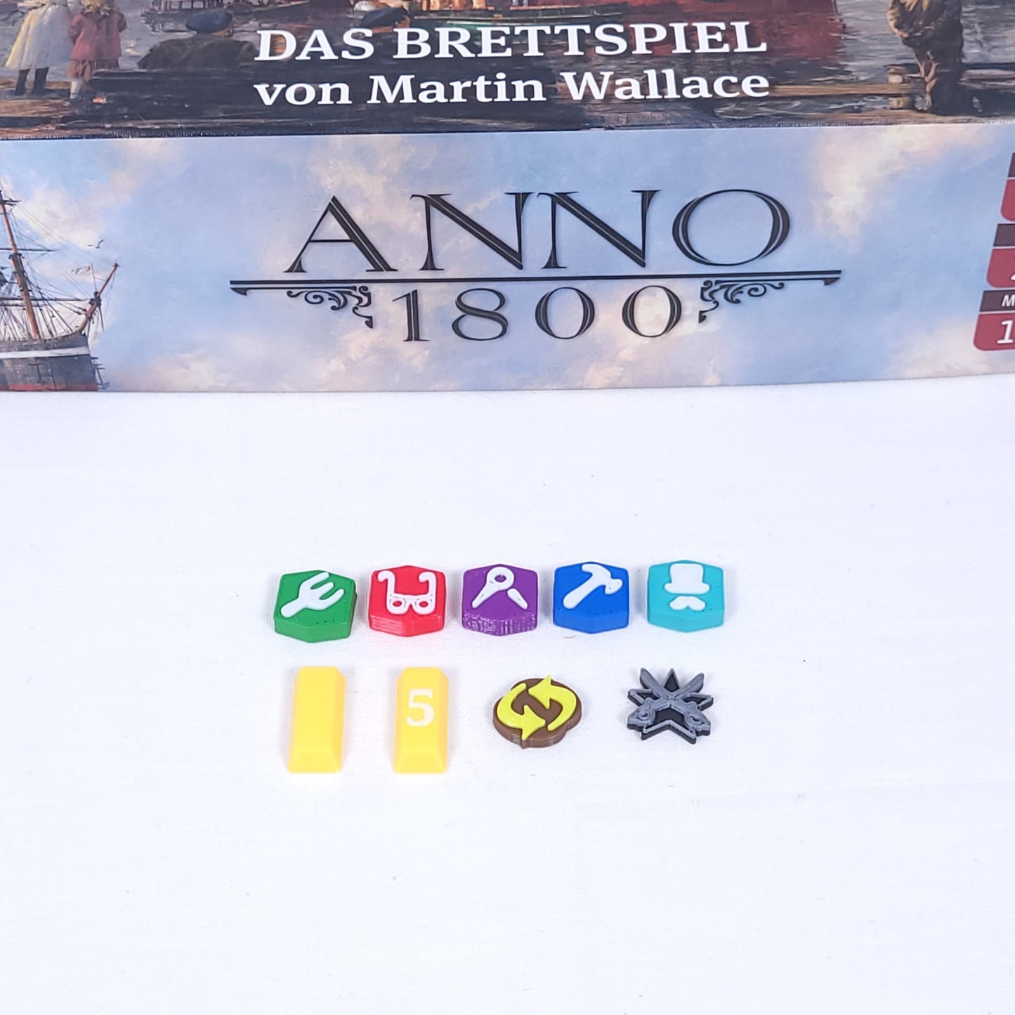Token Gesamtset passend für ANNO 1800