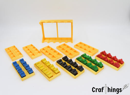 Figuren Aufbewahrungsboxen passend für Carcassonne