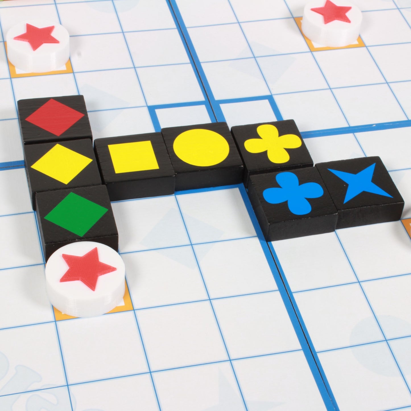 Sternscheiben passend für Qwirkle Select Erweiterung 1