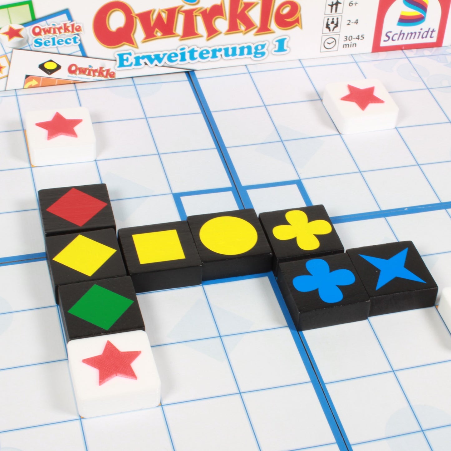 Sternscheiben passend für Qwirkle Select Erweiterung 1