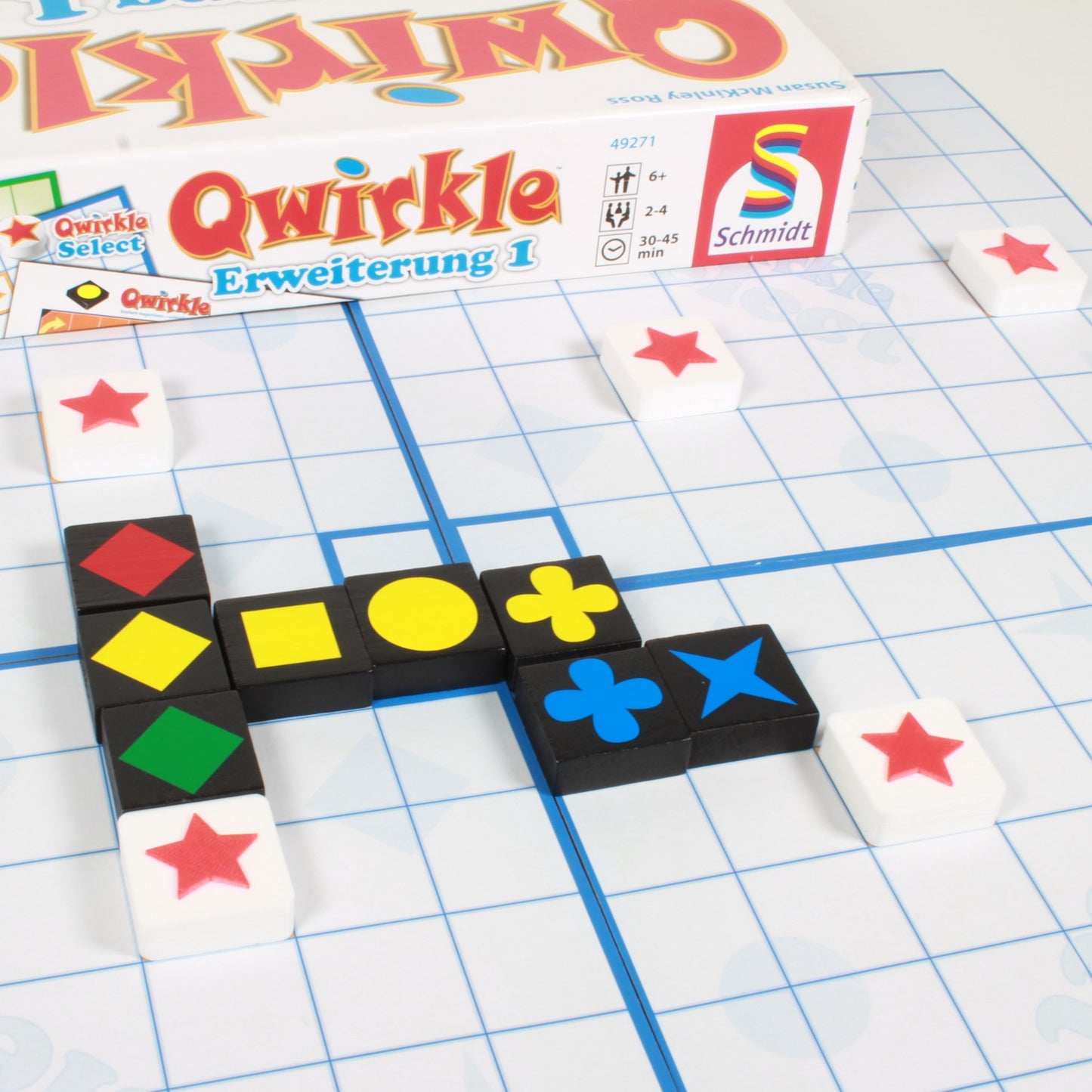 Sternscheiben passend für Qwirkle Select Erweiterung 1