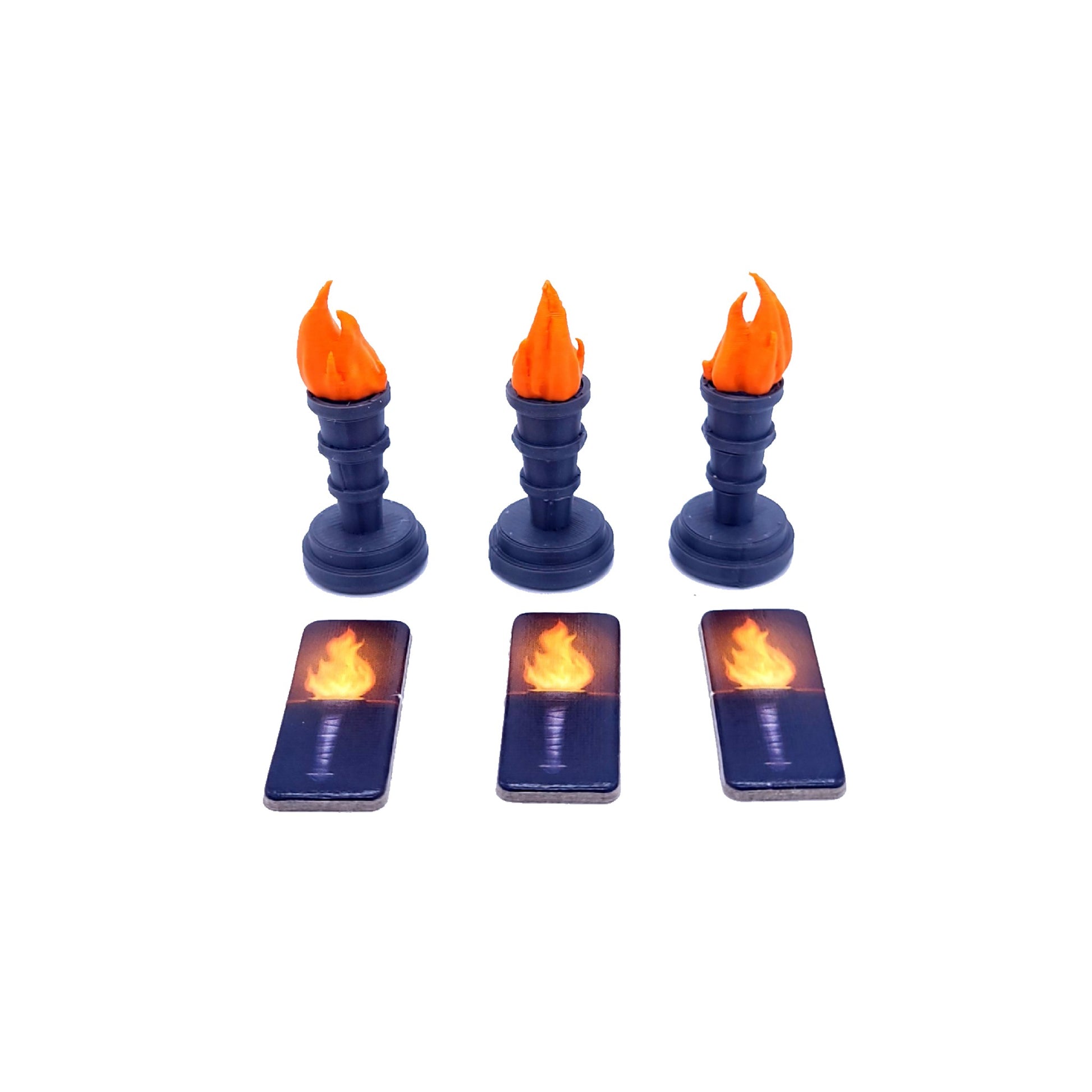 Andor Junior Sonnentoken und Fackeln