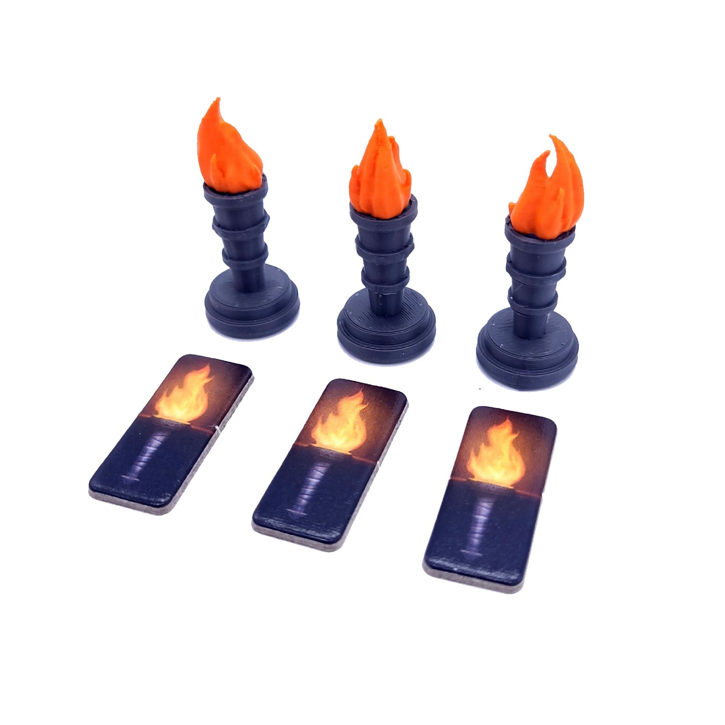 Andor Junior Sonnentoken und Fackeln