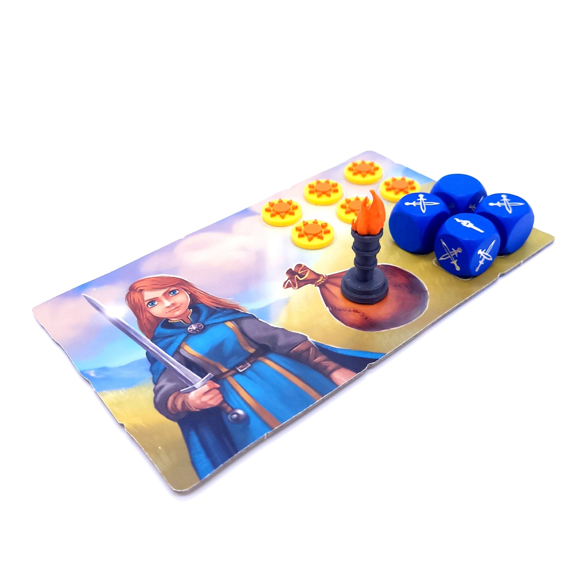 Andor Junior Sonnentoken und Fackeln