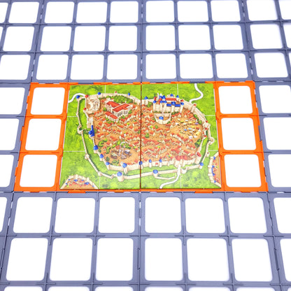 Carcassonne Startgitter fuer Graf, Koenig und Konsorten