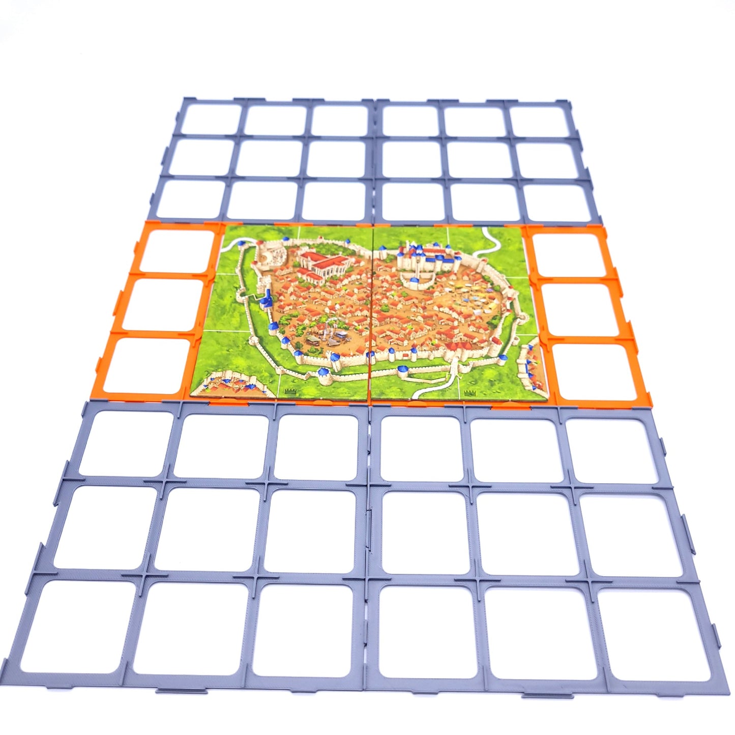 Carcassonne Startgitter fuer Graf, Koenig und Konsorten