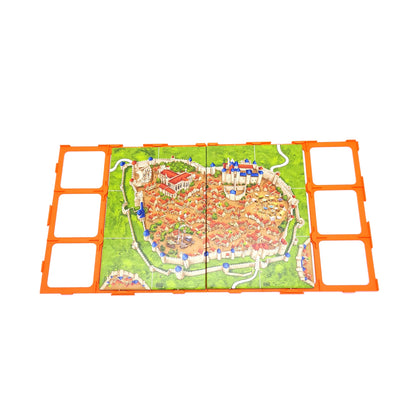 Carcassonne Startgitter fuer Graf, Koenig und Konsorten