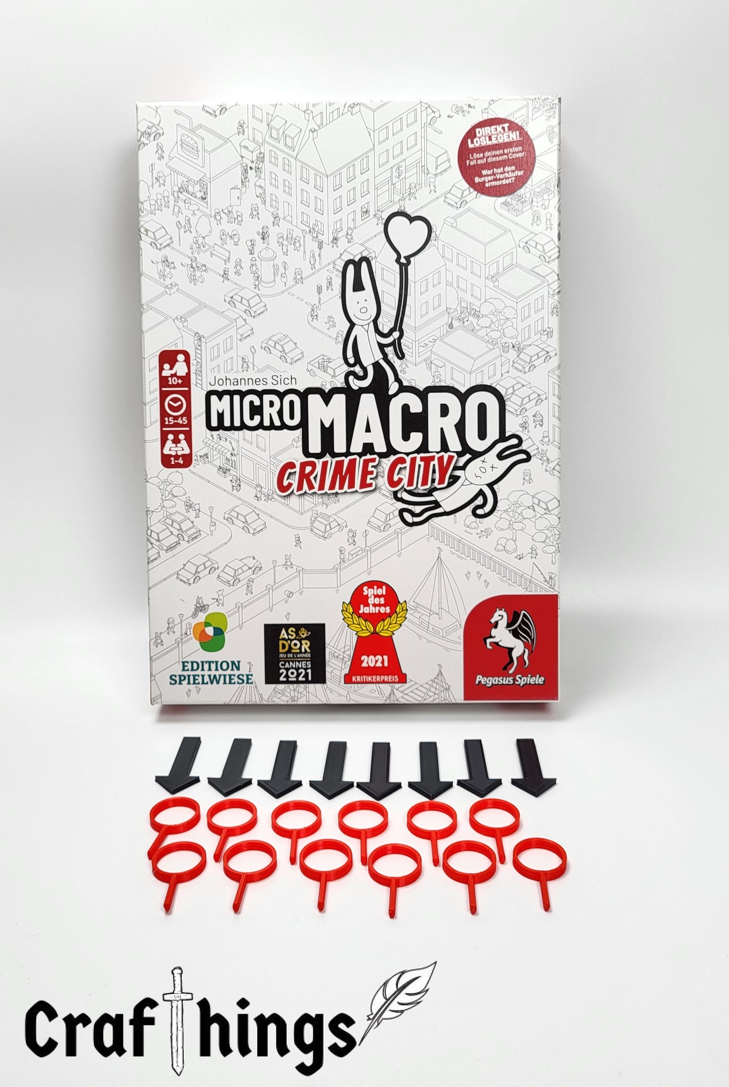 Hinweismarker passend für Micro Macro Crime City