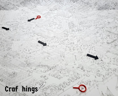Hinweismarker passend für Micro Macro Crime City