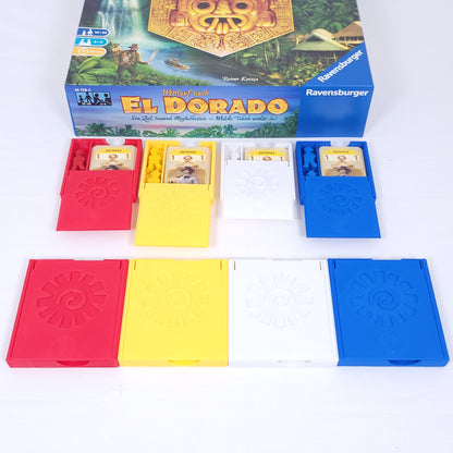 Spielerboxen passend für Wettlauf nach El Dorado