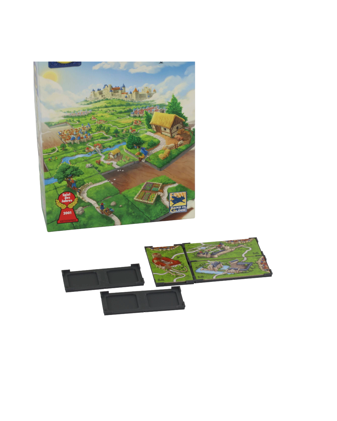 Gitteraufsätze passend für Carcassonne Burgen in Deutschland