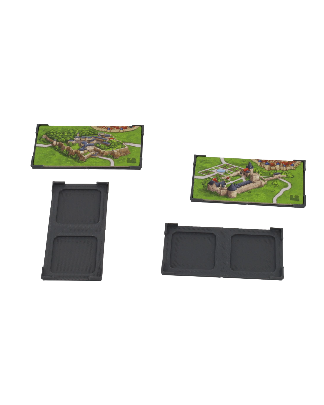 Gitteraufsätze passend für Carcassonne Burgen in Deutschland