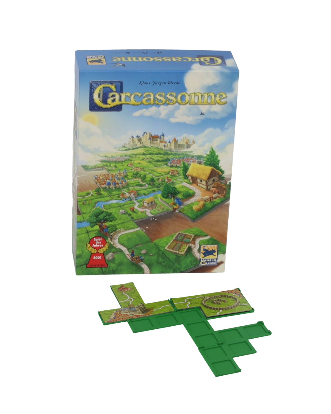 Gitteraufsätze passend für Carcassonne Wunder der Menschheit II