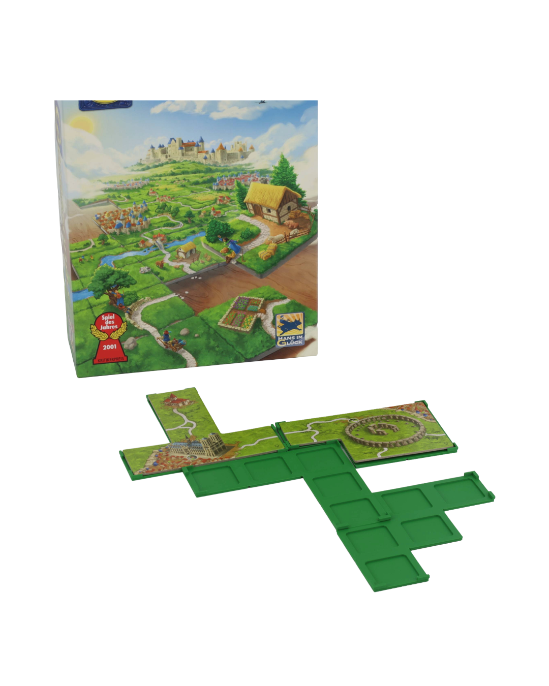 Gitteraufsätze passend für Carcassonne Wunder der Menschheit II