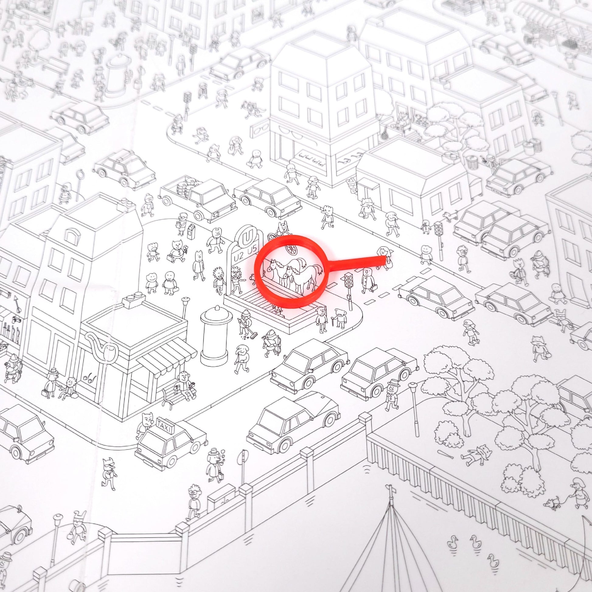 Hinweismarker Micro Macro Crime City