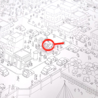 Hinweismarker Micro Macro Crime City