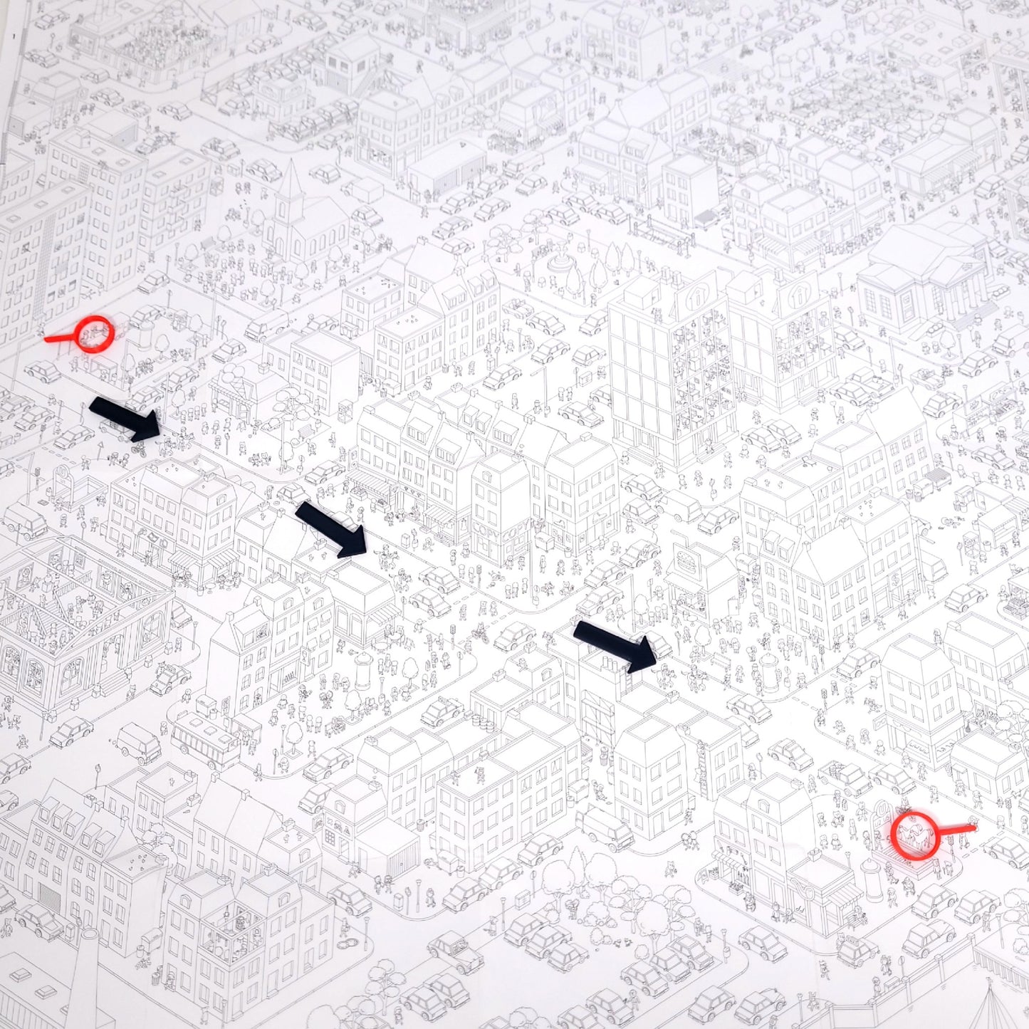 Hinweismarker Micro Macro Crime City