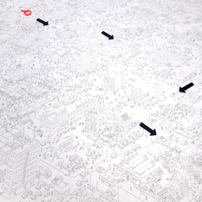 Hinweismarker Micro Macro Crime City