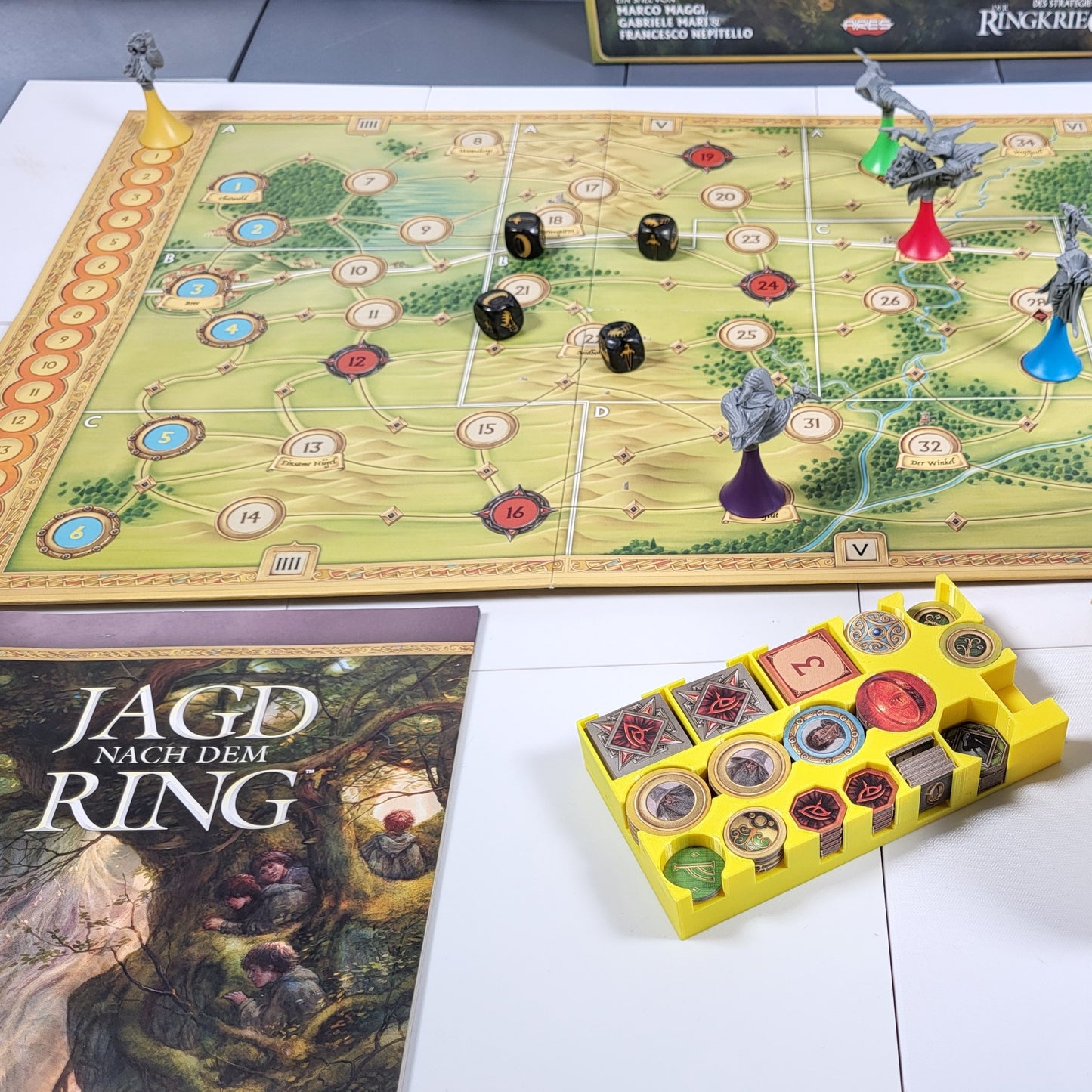 Aufbewahrungsbox passend für Der Herr der Ringe Jagd nach dem Ring