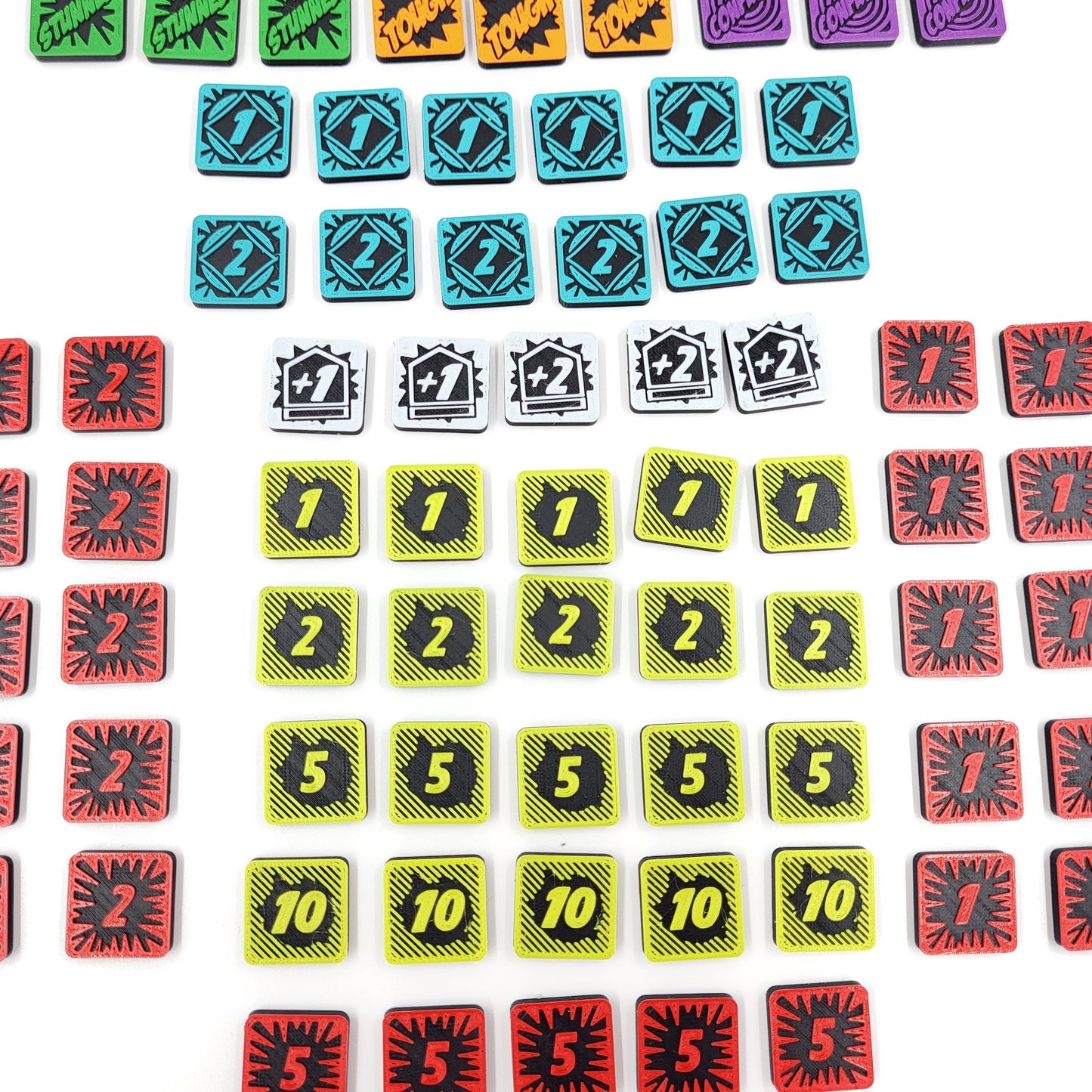 Core Token Set passend für Marvel Champions LCG