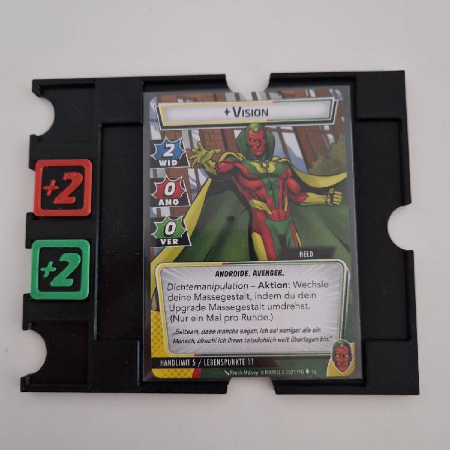 Spielerboards und Token passend für Marvel Champions