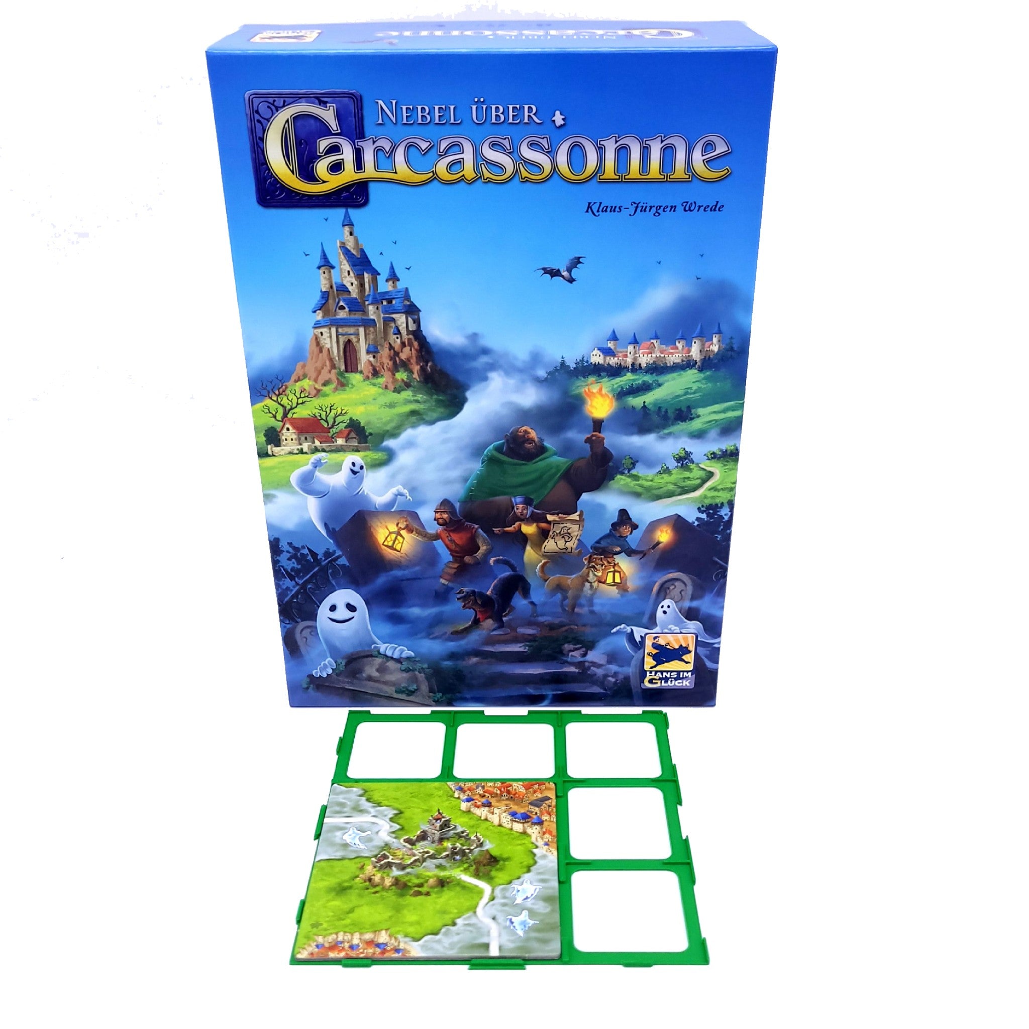 Nebel über Carcassonne Startgitter