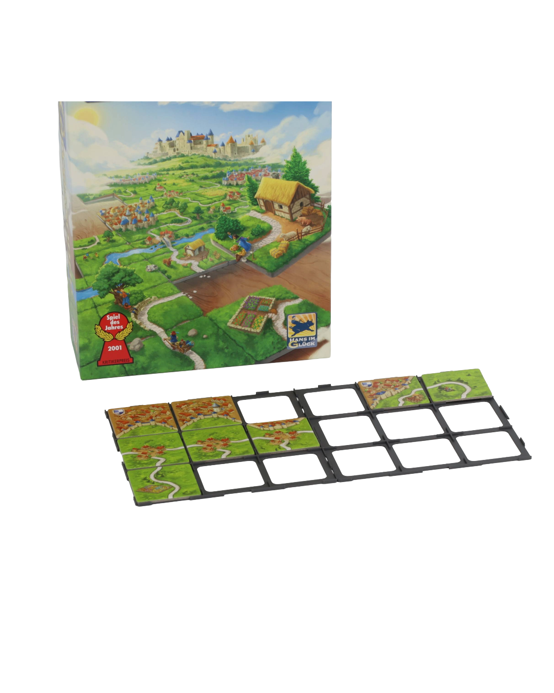 Spielgitter passend für Carcassonne