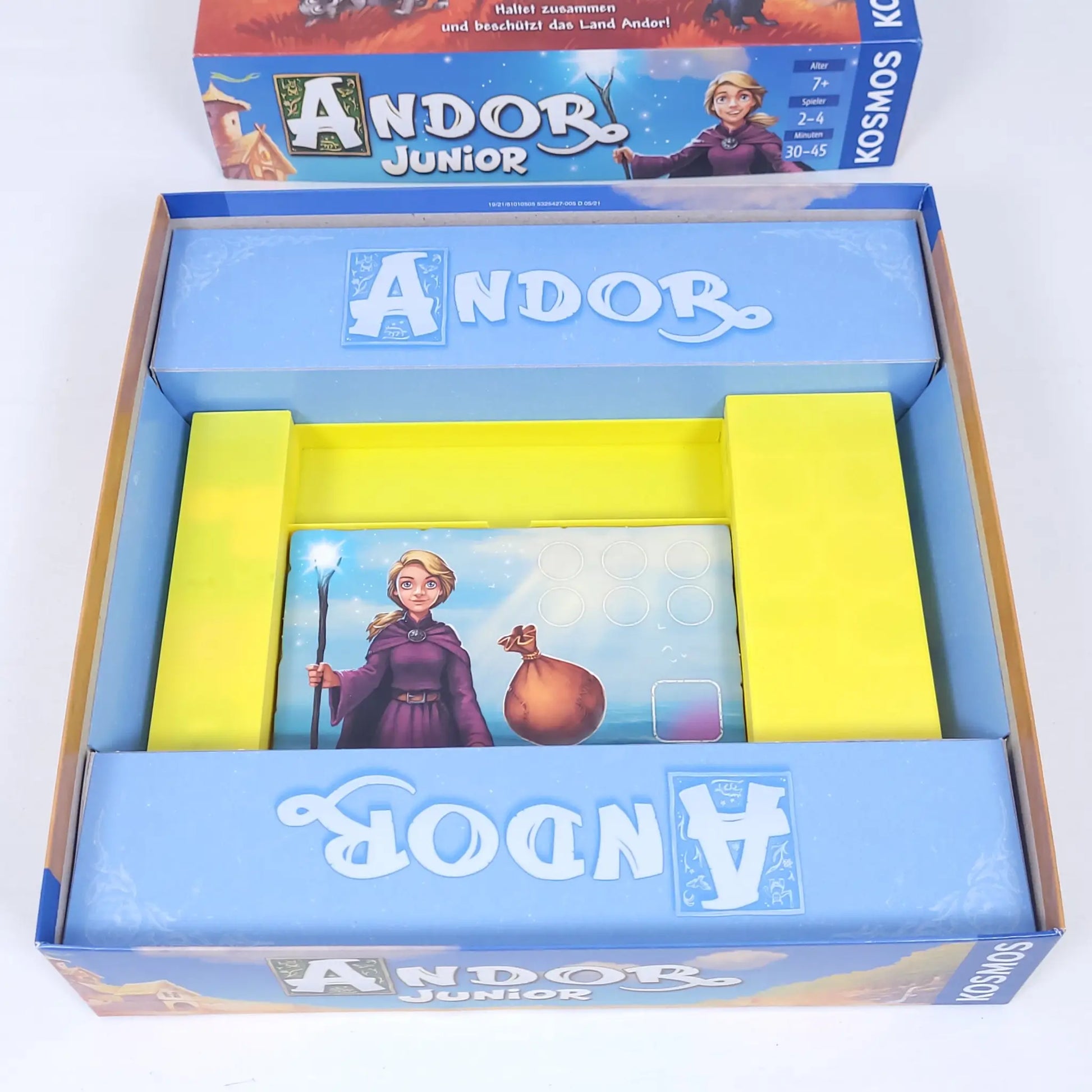 Aufbewahrungsboxen für Andor Junior – Organizer für Token, Karten und Würfel