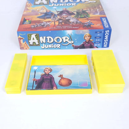 Aufbewahrungsboxen für Andor Junior – Organizer für Token, Karten und Würfel