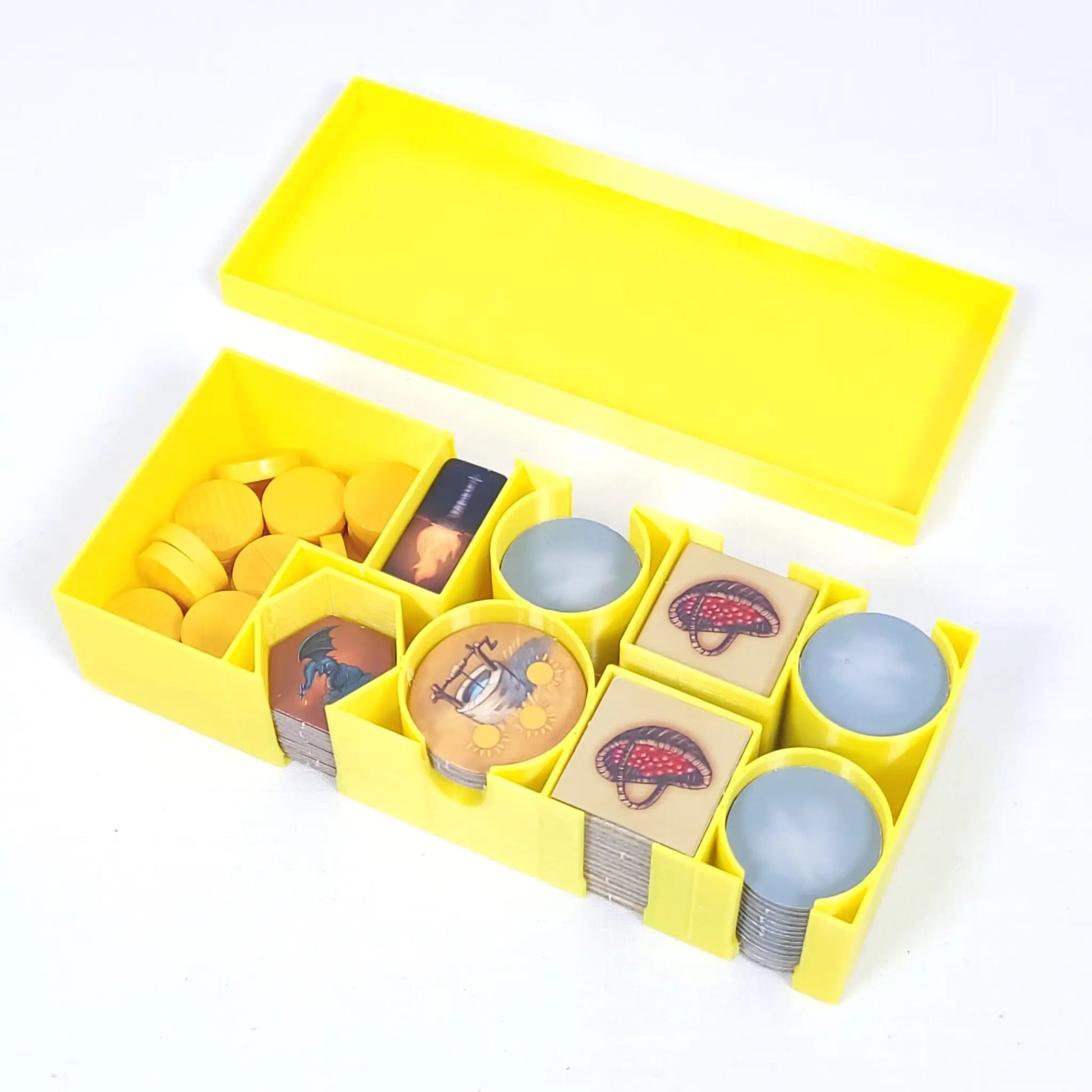 Aufbewahrungsboxen für Andor Junior – Organizer für Token, Karten und Würfel