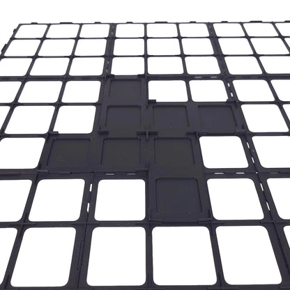 Carcassonne Erweiterung Märkte zu Leipzig – passender Gitteraufsatz für präzise Platzierung der Sonderplättchen