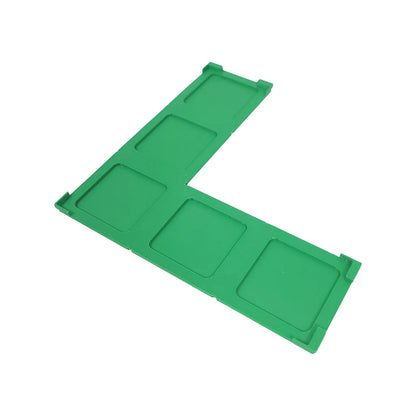 Gitteraufsatz für Carcassonne – passend zur Erweiterung „Wunder der Menschheit (1)“ zur sicheren Platzierung großer Plättchen