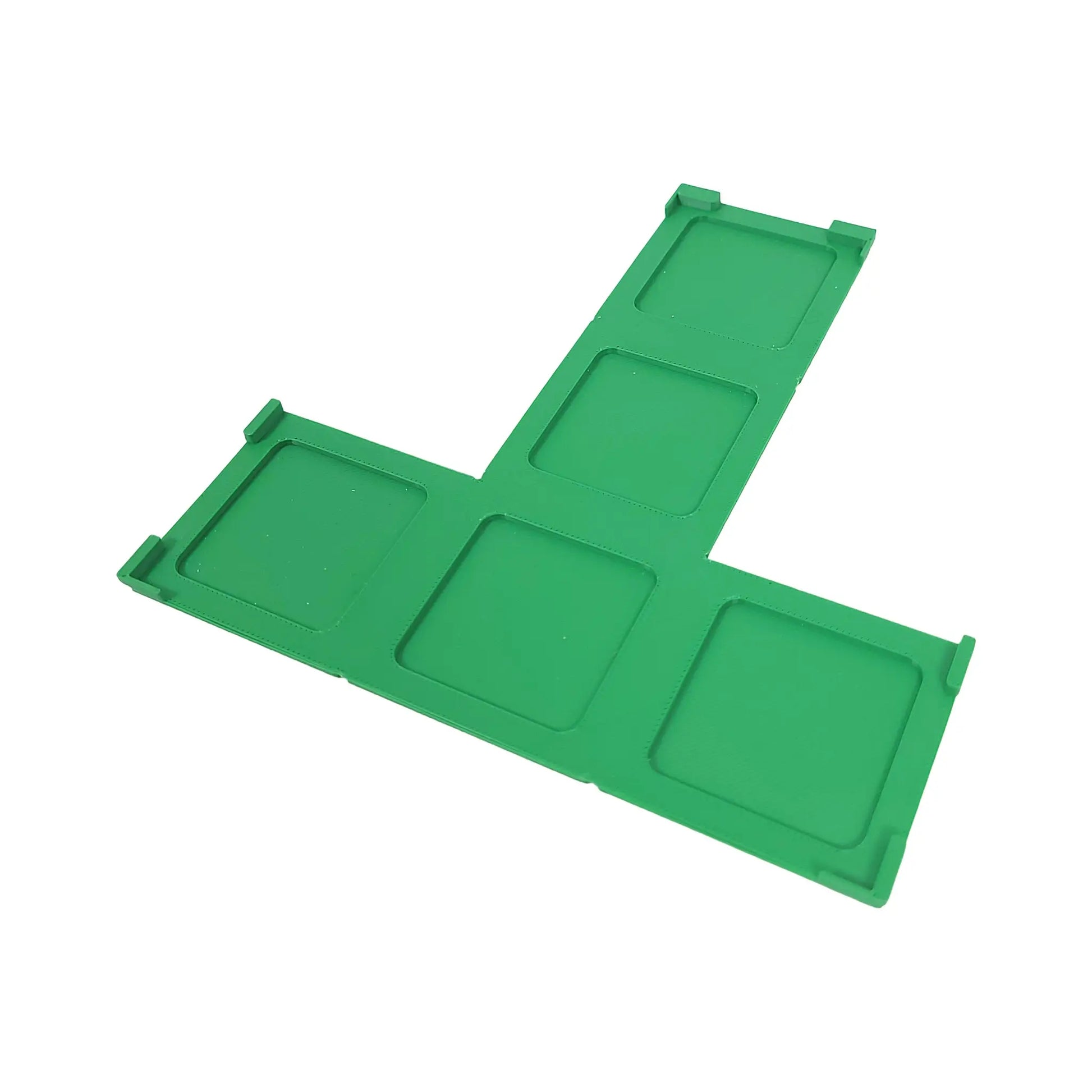 Gitteraufsatz für Carcassonne – passend zur Erweiterung „Wunder der Menschheit (1)“ zur sicheren Platzierung großer Plättchen