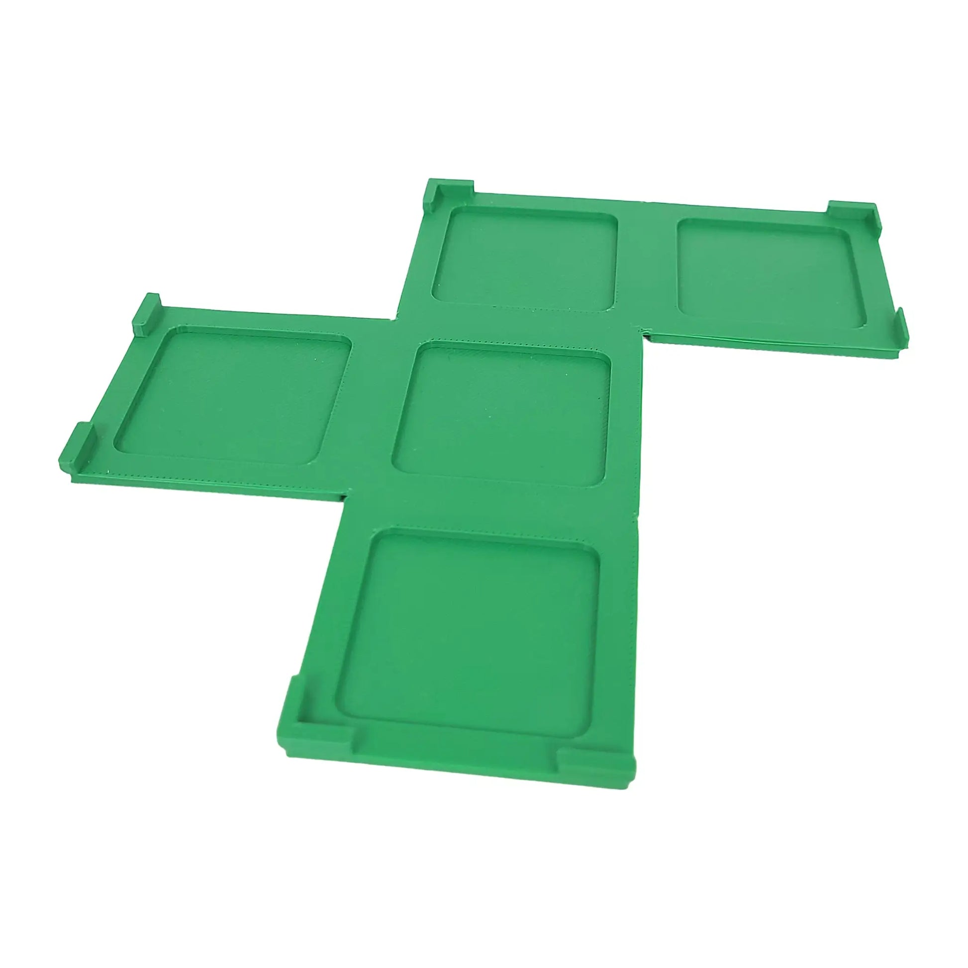 Gitteraufsatz für Carcassonne – passend zur Erweiterung „Wunder der Menschheit (2)“ zur sicheren Platzierung großer Plättchen