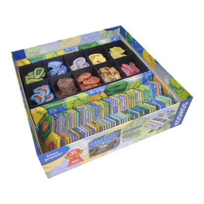Organizer für Cascadia Junior, zwei Boxen zur Aufbewahrung des Spielmaterials