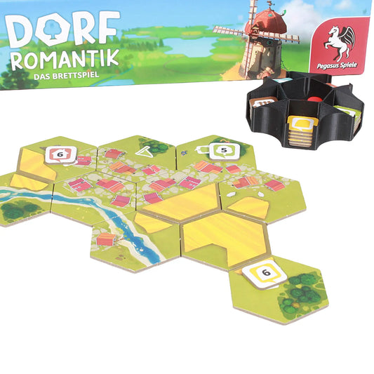 Aufbewahrungsbox für Dorfromantik-Auftragskarten – 3D-gedruckt in Deutschland