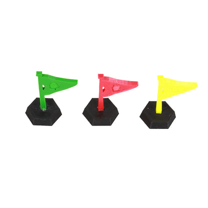 Dorfromantik Fahnen aus 3D-Druck als Spielhilfe zur Zielmarkierung