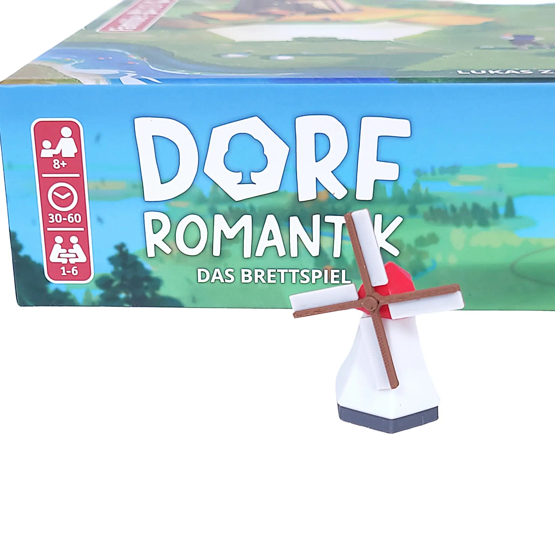 Dorfromantik Windmühle – passender Spielmarker als Zubehör für das Brettspiel