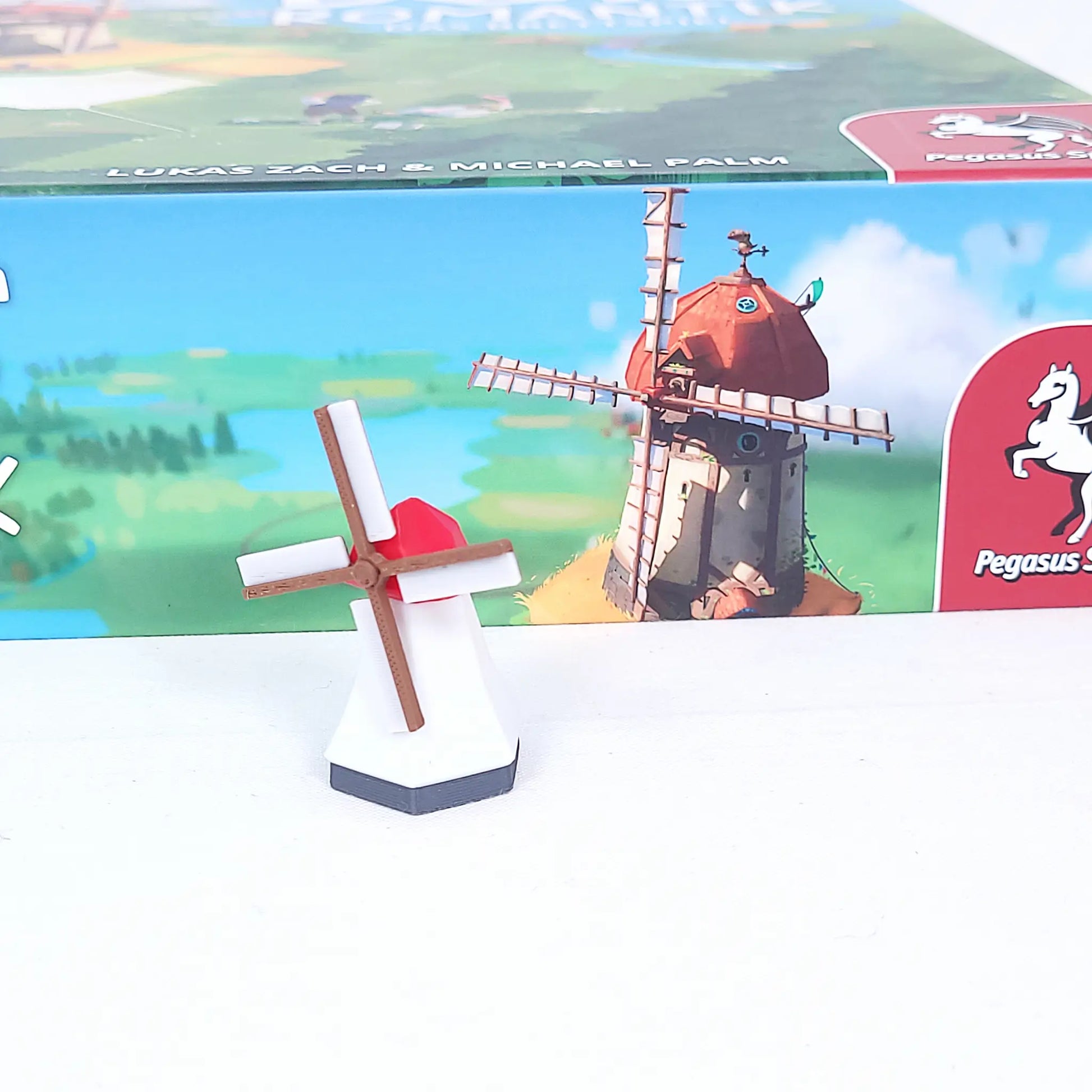 Dorfromantik Windmühle – passender Spielmarker als Zubehör für das Brettspiel
