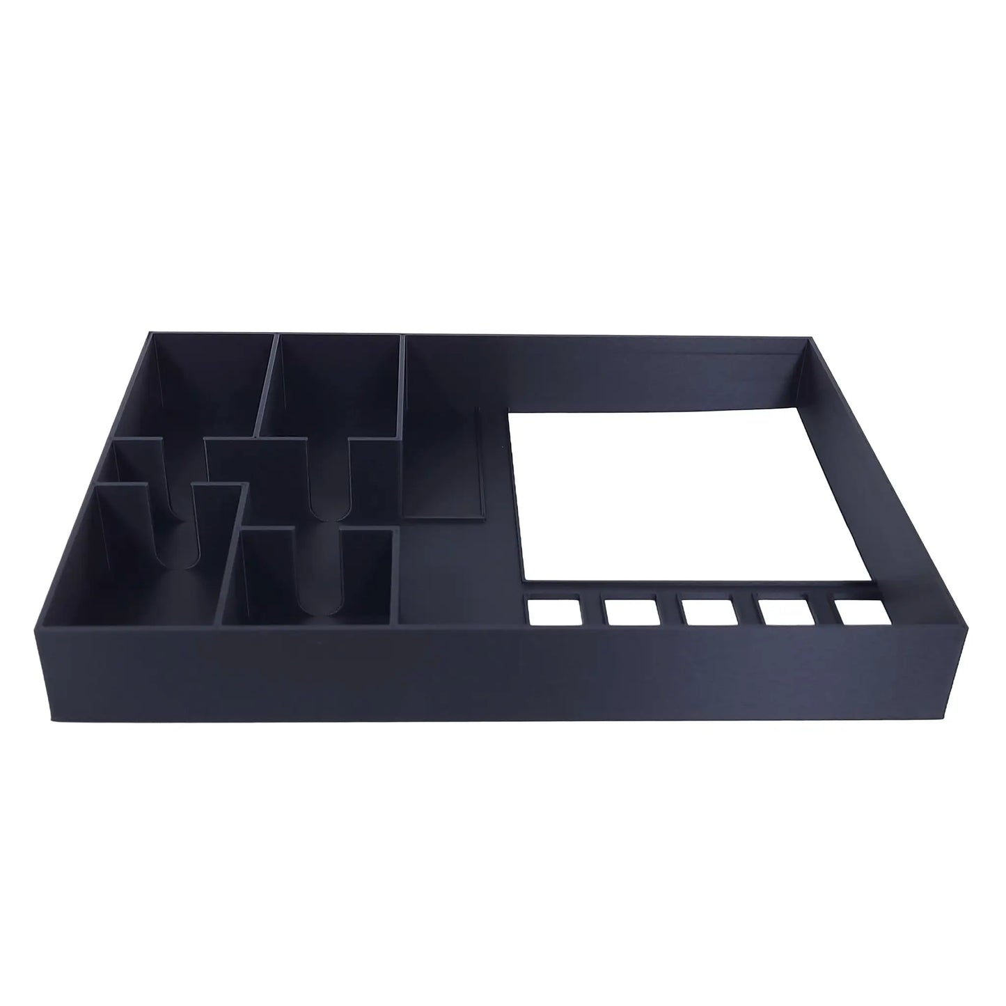 Organizer-Inlay sortiert alle Spielmaterialien von Camel Up und Supercup sauber in der Box