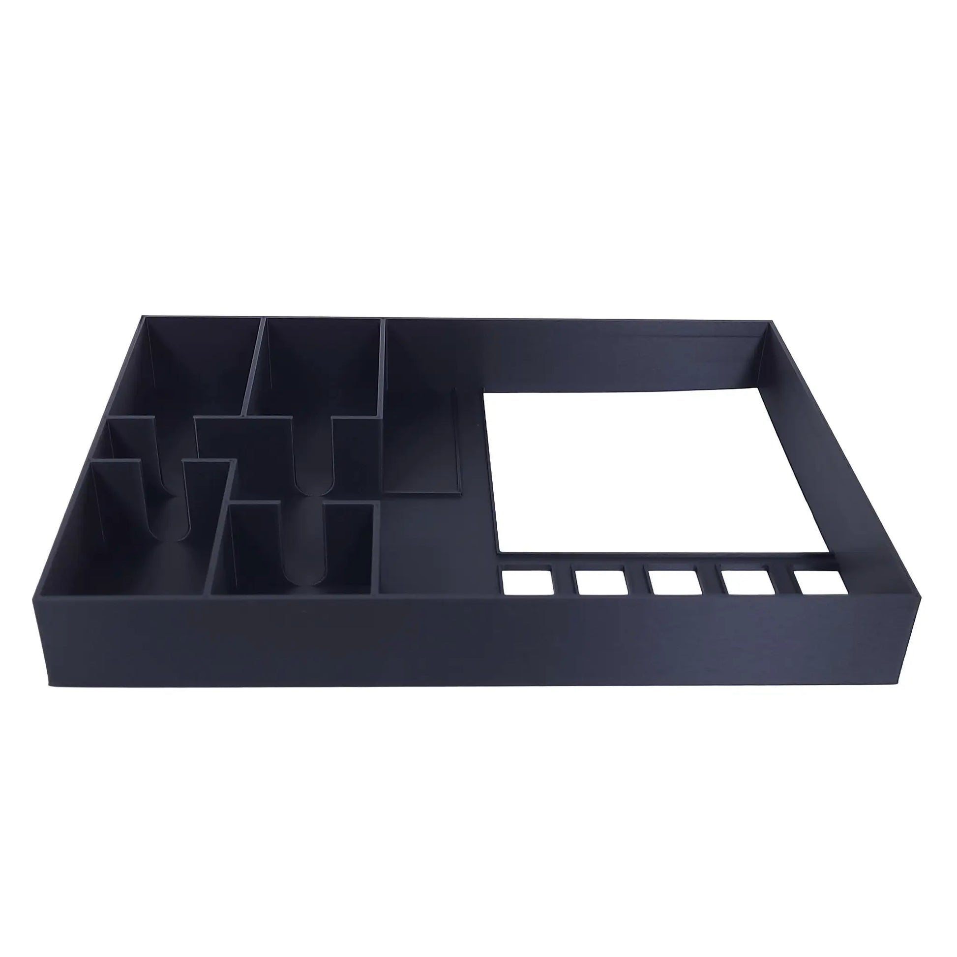 Organizer-Inlay sortiert alle Spielmaterialien von Camel Up und Supercup sauber in der Box