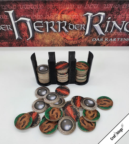 Token Organizer passend für Der Herr der Ringe Living Card Game (LCG)