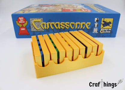 Figuren Aufbewahrungsboxen passend für Carcassonne
