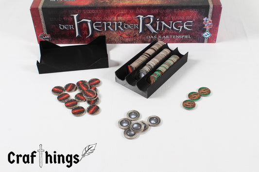 Token Aufbewahrungsbox passend für Herr der Ringe LCG