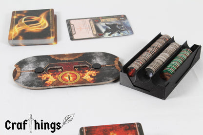 Token Aufbewahrungsbox passend für Herr der Ringe LCG