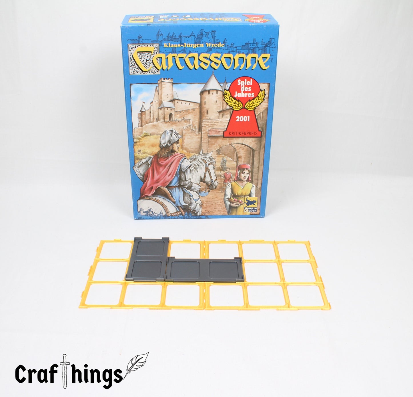 Gitteraufsätze passend für Carcassonne Burgen in Deutschland und Die Märkte zu Leizig