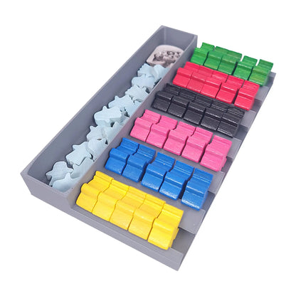 Aufbewahrungssystem für Nebel über Carcassonne – perfekt für die Originalbox