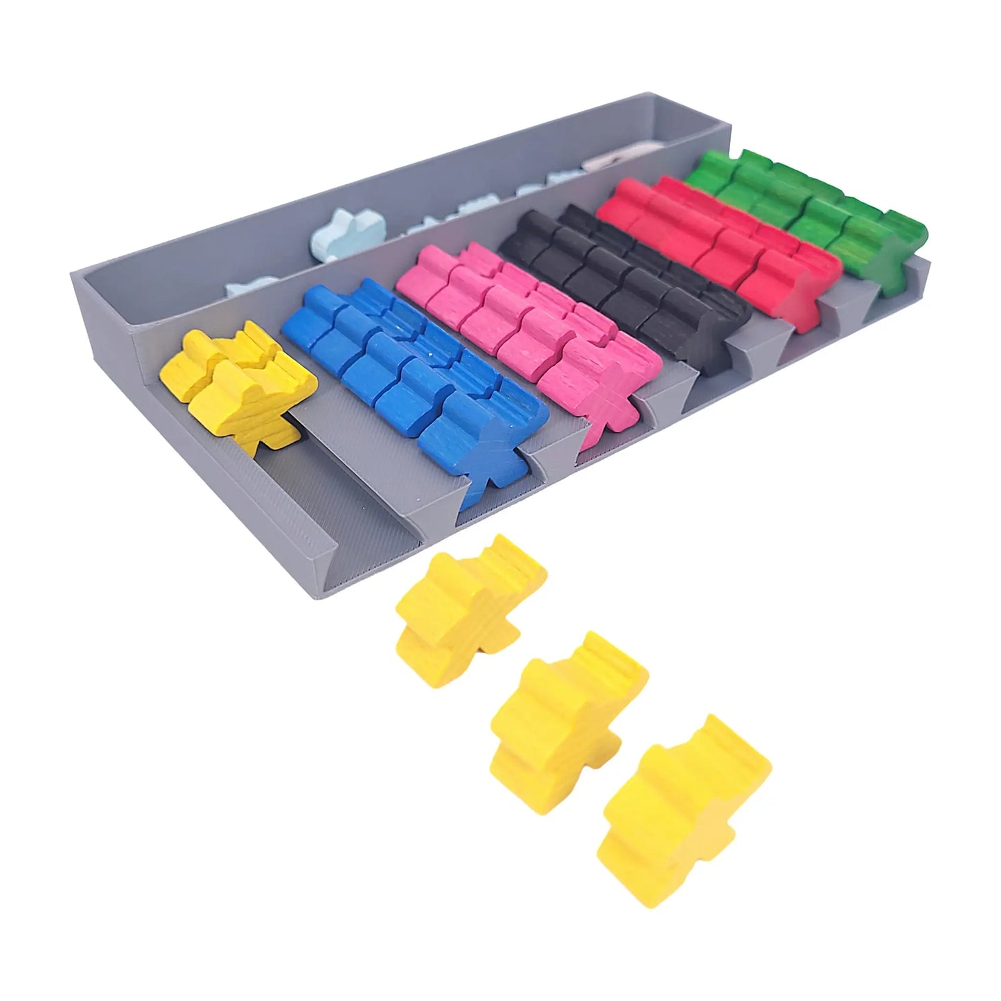 Aufbewahrungssystem für Nebel über Carcassonne – perfekt für die Originalbox