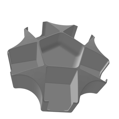 3D Ansicht der Dorfromantik Aufbewahrungsbox